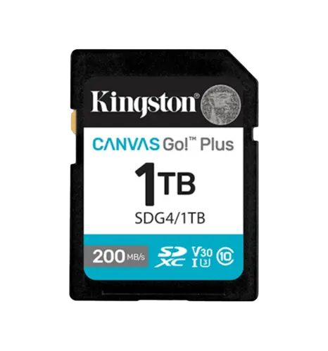Карта пам'яті 1TB SDXC Canvas Go Plus Gen4 200MB/s  C10 UHS-I U3 V30 SDG4/1TB