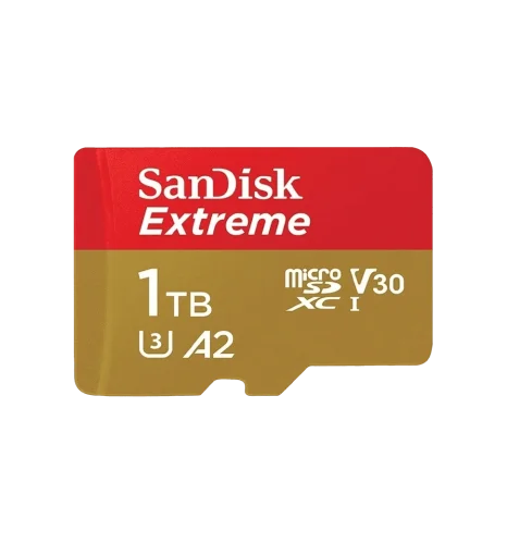 Карта пам'яті SanDisk 1TB microSDXC UHS-I U3 V30 A2 Extreme (SDSQXAV-1T00-GN6MA)