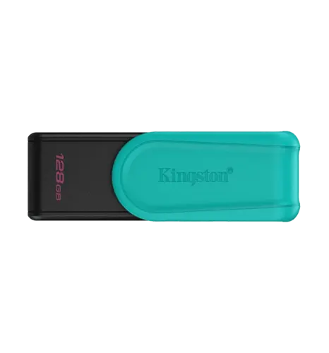 Kingston  128GB Portable USB 3.2 Gen 1 DataTraveler Exodia S (Black/Turquoise)
