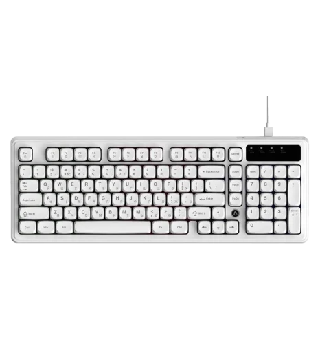 Клавіатура  Ajazz AF98 White USB-C (AF98-W)