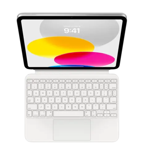 Клавіатура Apple Magic Keyboard Folio for iPad 10th gen. UA White (MQDP3UA/A)