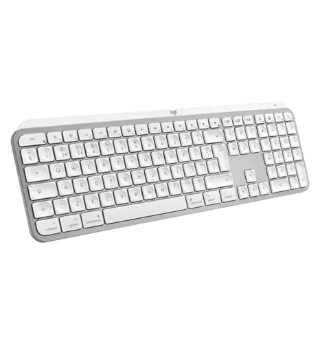 Клавіатура LOGITECH MX Keys S for Mac Wireless Keyboard - Pale Grey (920-011638)