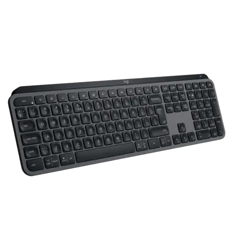 Клавіатура LOGITECH MX Keys S Wireless Ukr Graphite (920-011593)