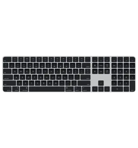 Клавіатура Magic Keyboard with Touch ID and Numeric Keypad for Mac Apple Silicon - Black Keys (MMMR3) UA