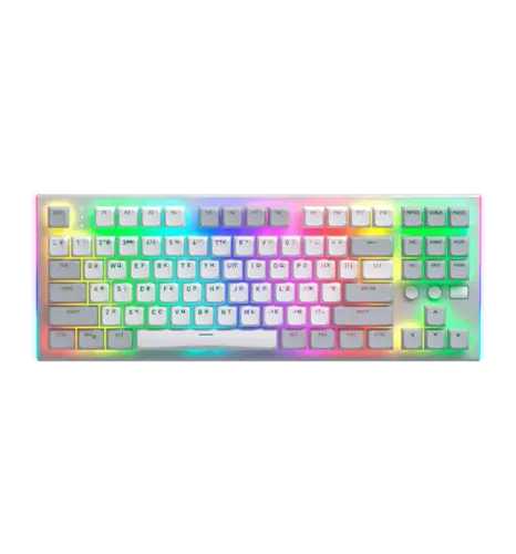 Клавіатура механічна HATOR Gravity TKL orange (HTK561UA) white