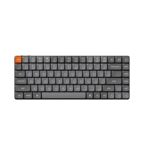 Клавіатура механічна Keychron K3 Max 84Key, Gateron MX 2.0 Brown, WL/BT/USB-A, QMK, Hot-swap, EN/UKR