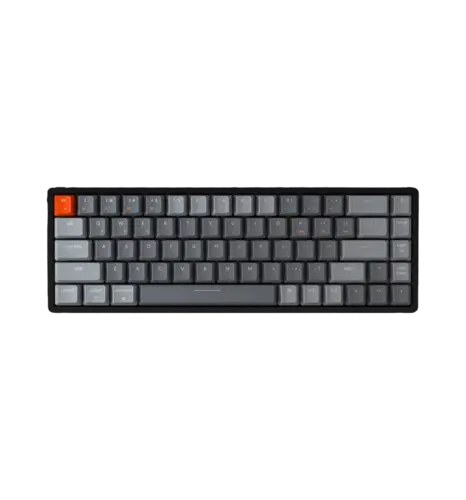 Клавіатура механічна Keychron K6 68Key, Gateron G Pro Red, Hot-swap, Aluminum Frame, BT/USB-A, EN/UK