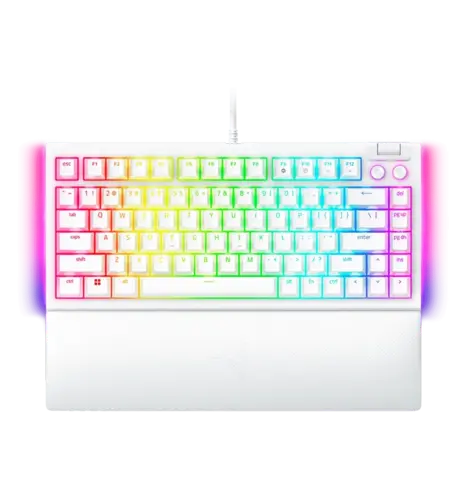 Клавіатура механічна RAZER BlackWidow V4 75%, White (RZ03-05001700-R3M1)