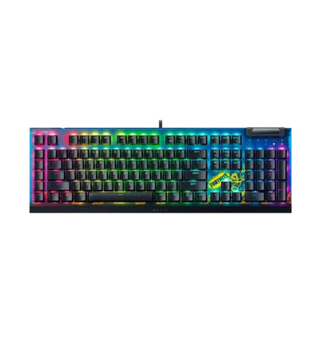 Клавіатура механічна RAZER BlackWidow V4 X, Yellow Switch, FORTNITE (RZ03-04703600-R3M1)