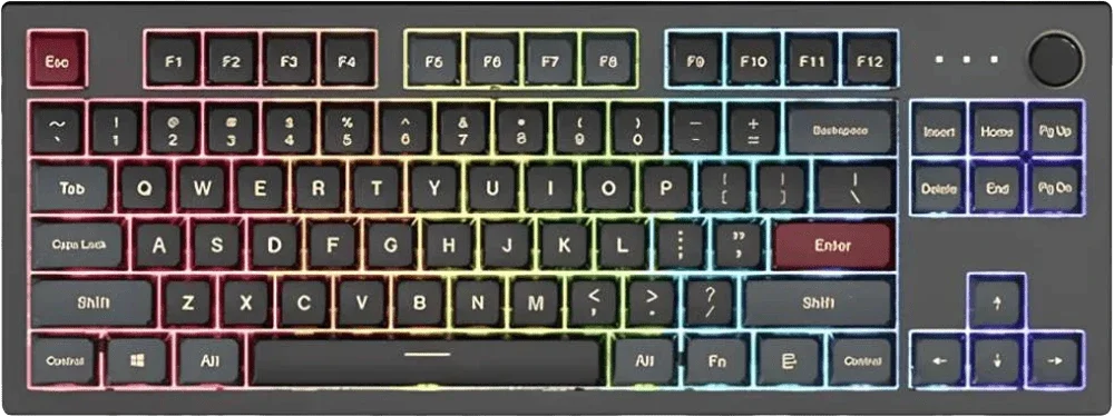 Клавіатура Montech MKey TKL Darkness (MK87DR)