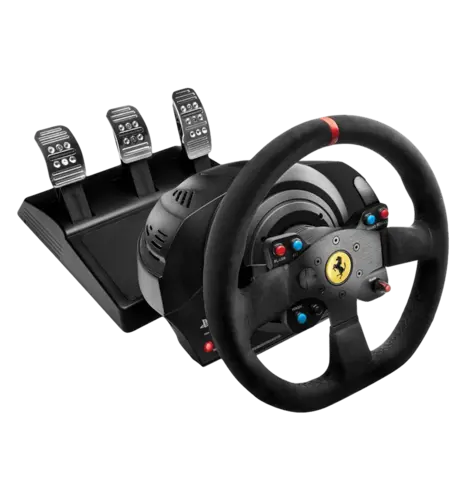 Комплект (кермо, педалі) Thrustmaster T300 Ferrari Integral RW Alcantara edition Black (4160652)