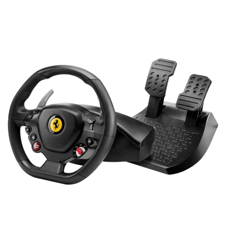 Комплект (кермо, педалі) Thrustmaster T80 Ferrari 488 GTB Edition PC/PS4/PS5 Black (4160672)