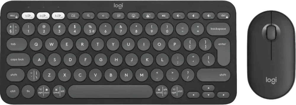 Комплект LOGITECH Pebble 2 Combo - Tonal Graphite