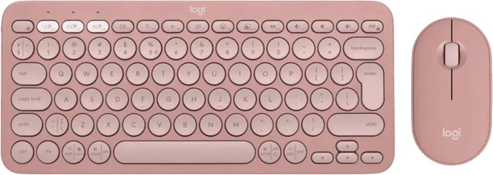 Комплект LOGITECH Pebble 2 Combo - Tonal Rose