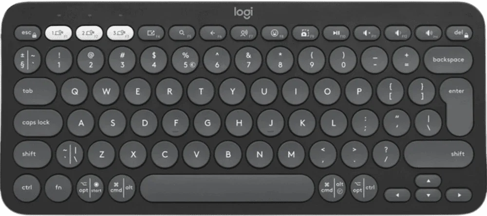 Комплект LOGITECH Pebble Keys 2 K380s - Tonal Graphite