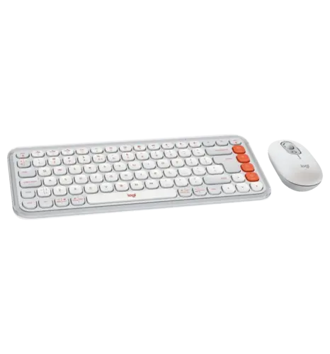 Комплект LOGITECH POP ICON COMBO - OFF WHITE (920-013141)