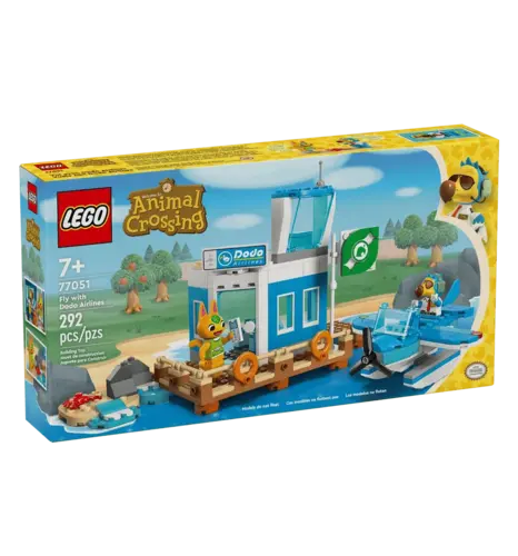 Конструктор LEGO Animal Crossing Літайте з Dodo Airlines