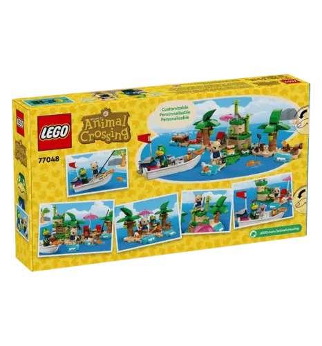 Конструктор LEGO Animal Crossing Острівна екскурсія Kapp'n на човні