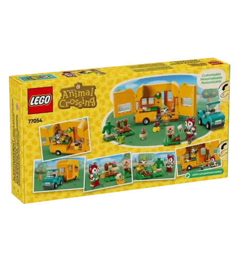 Конструктор LEGO Animal Crossing Садова крамниця і караван, що належать Leif