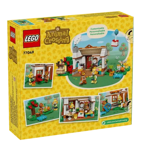 Конструктор LEGO Animal Crossing Візит у гості до Isabelle