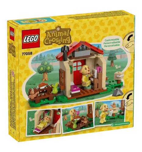 Конструктор LEGO Animal Crossing Затишний будинок Goldie