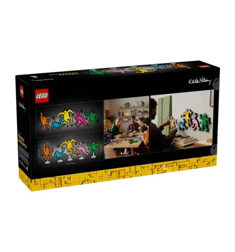 Конструктор LEGO ART Кіт Гарінґ — Танцюючі чоловічки