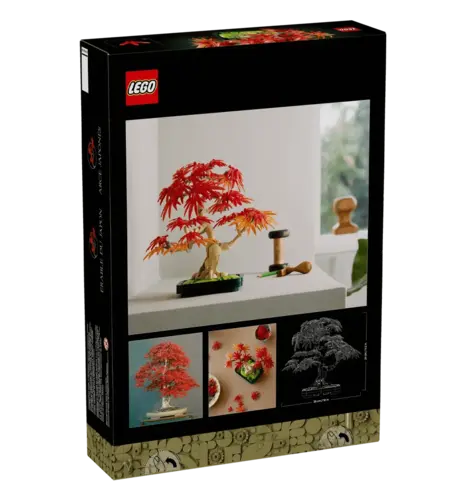 Конструктор LEGO Botanicals Бонсай из японского красного клена