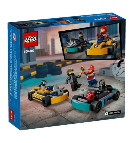 Конструктор LEGO City Картинг і гонщики