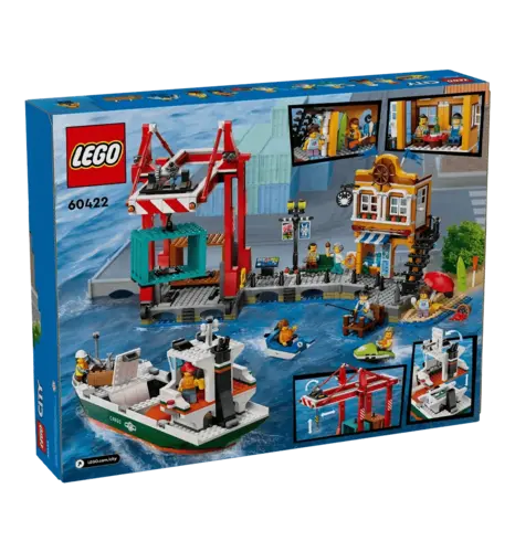 Конструктор LEGO City Морська гавань із вантажним судном