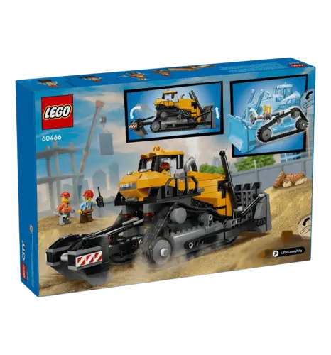 Конструктор LEGO City Жовтий бульдозер