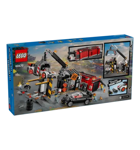 Конструктор LEGO City Звалище з автомобілями