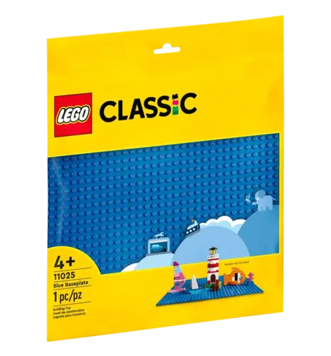 Конструктор LEGO Classic Базова пластина синього кольору