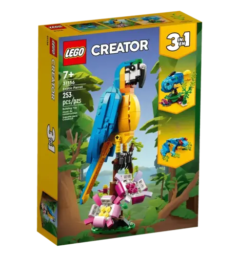 Конструктор LEGO Creator Екзотичний папуга