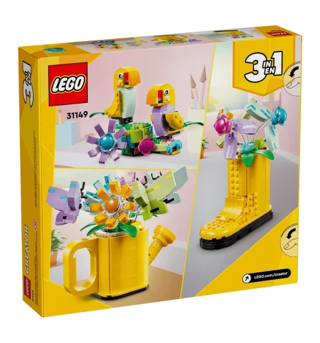 Конструктор LEGO Creator Квіти в лійці