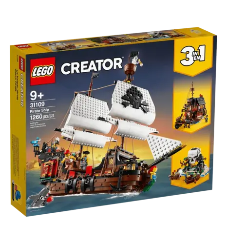 Конструктор LEGO Creator Піратський корабель