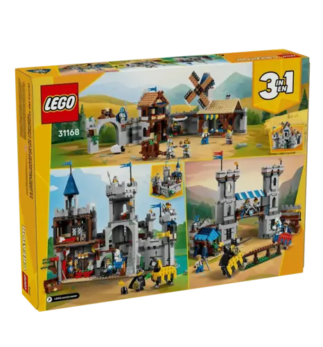 Конструктор LEGO Creator Середньовічний замок із лицарем на коні