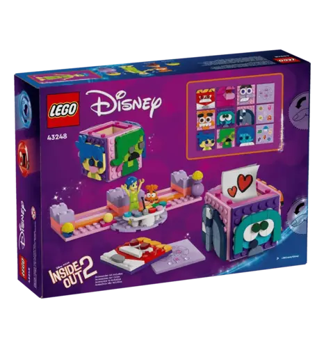 Конструктор LEGO Disney Кубики емоцій із Думками навиворіт 2 від Pixar