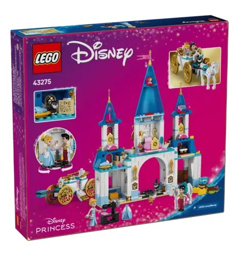 Конструктор LEGO Disney Princess Замок Попелюшки й карета