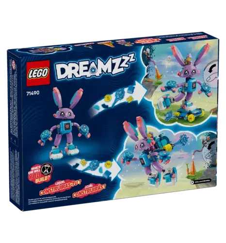 Конструктор LEGO DREAMZzz Іззі та Бунчуро, ігровий кролик