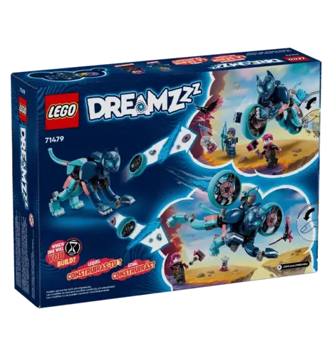 Конструктор LEGO DREAMZzz  Кошачий мотоцикл Зоуи 