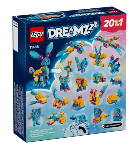 Конструктор LEGO DREAMZzz Творчі тваринні пригоди Бунчу