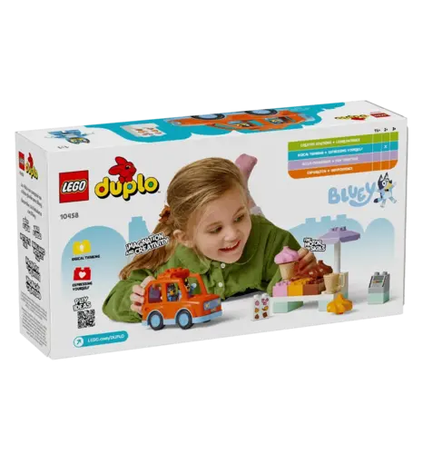 Конструктор LEGO DUPLO Bluey Подорож із морозивом із Блуї