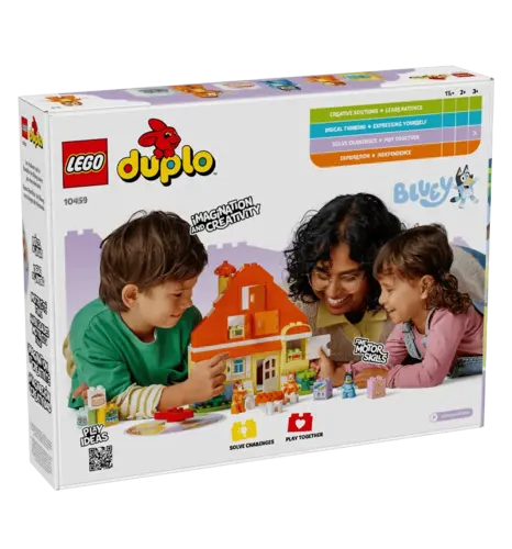 Конструктор LEGO DUPLO Bluey Родинний дім Блуї із грою на запам'ятовування
