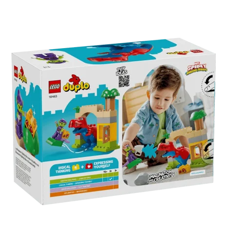 Конструктор LEGO DUPLO Disney Динозавр Spidey-Rex проти Зеленого Гобліна