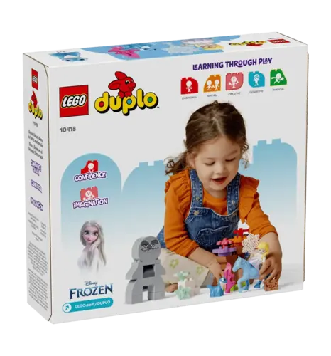 Конструктор LEGO DUPLO Disney Ельза й Бруні в Зачарованому лісі