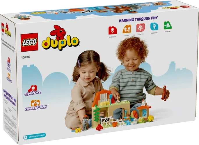 Конструктор LEGO DUPLO Town Догляд за тваринами на фермі