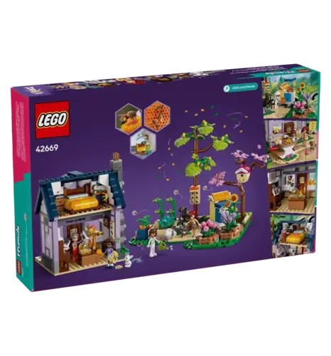 Конструктор LEGO Friends Будиночок і квітник бджолярів