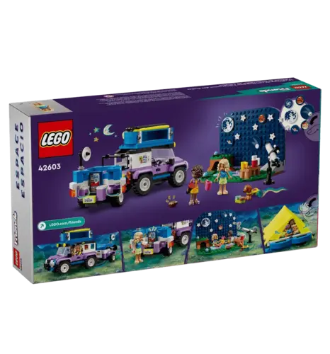 Конструктор LEGO Friends Кемпінговий автомобіль для спостереження за зірками