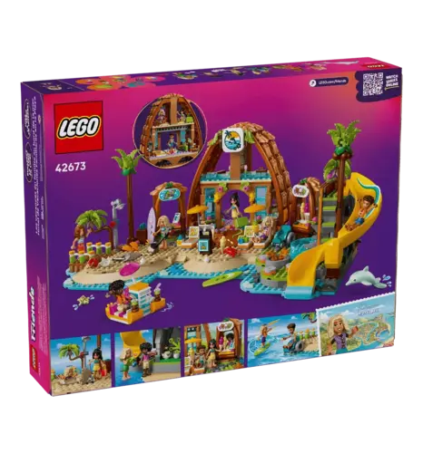 Конструктор LEGO Friends Пляжний курорт для сімейного відпочинку