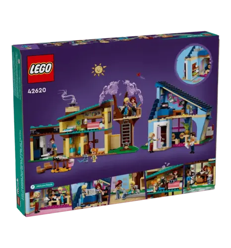 Конструктор LEGO Friends Семейные дома Олли и Пэйсли